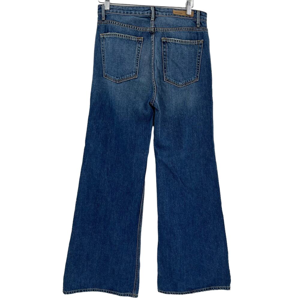 GRLFRND Casey Wide Leg Jeans Blue After All Button Fly Denim High Rise Sz 29 NEW - Picture 3 of 7